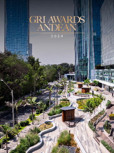 Urbanova destaca en los GRI Awards Andean 2024 con Paseo Begonias.